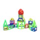 1PCS BD brand big size magnetic building blocks parts magical designer magnetic building blocks 3D DIY plastic toys