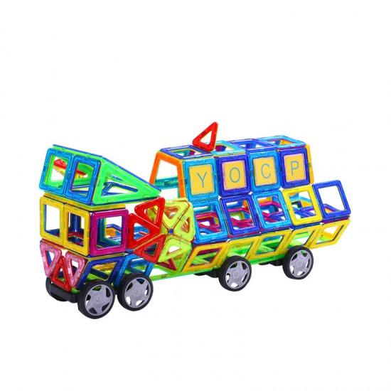 1PCS BD brand big size magnetic building blocks parts magical designer magnetic building blocks 3D DIY plastic toys