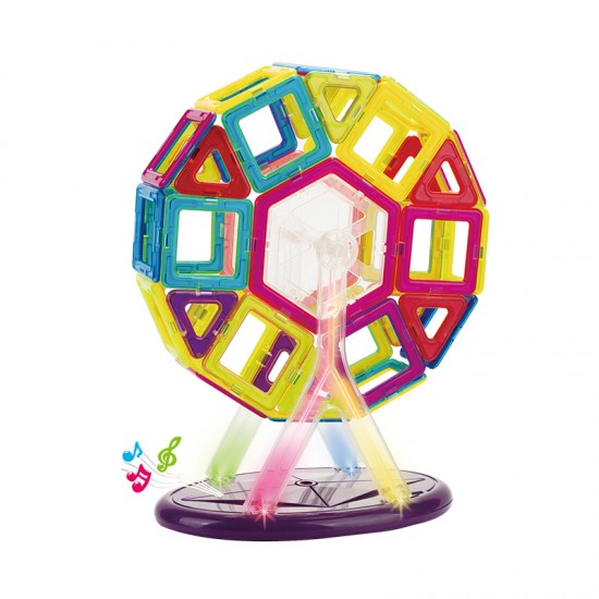 1PCS BD brand big size magnetic building blocks parts magical designer magnetic building blocks 3D DIY plastic toys