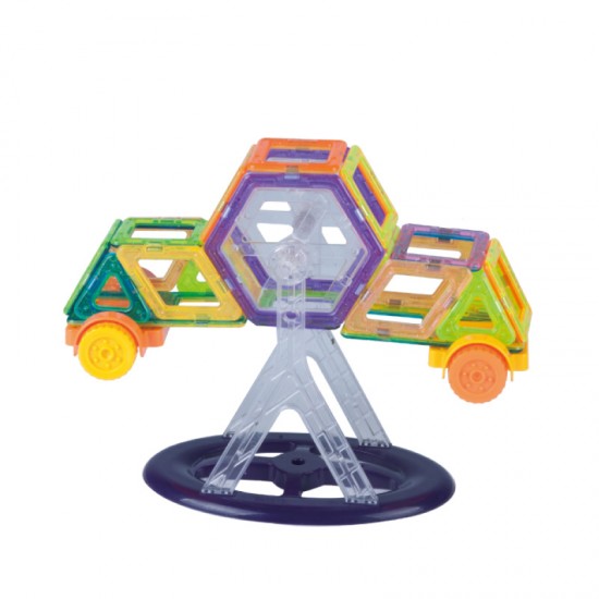 1PCS mini size magnetic designer building blocks parts in bulk early educational 3D DIY toys magnetic building blocks toys