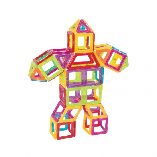 1PCS mini size magnetic designer building blocks parts in bulk early educational 3D DIY toys magnetic building blocks toys