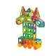 1PCS mini size magnetic designer building blocks parts in bulk early educational 3D DIY toys magnetic building blocks toys