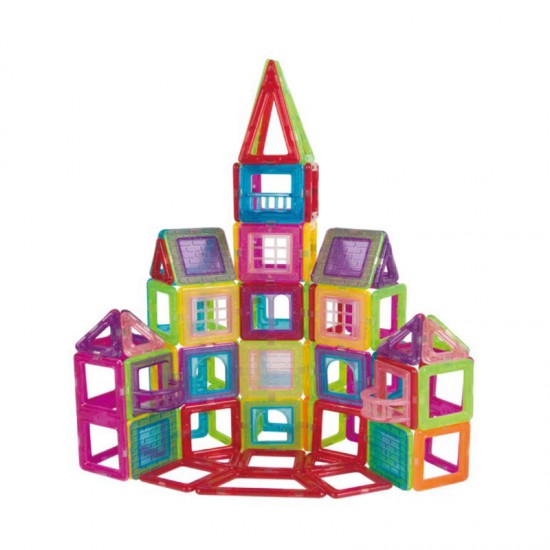 1PCS mini size magnetic designer building blocks parts in bulk early educational 3D DIY toys magnetic building blocks toys