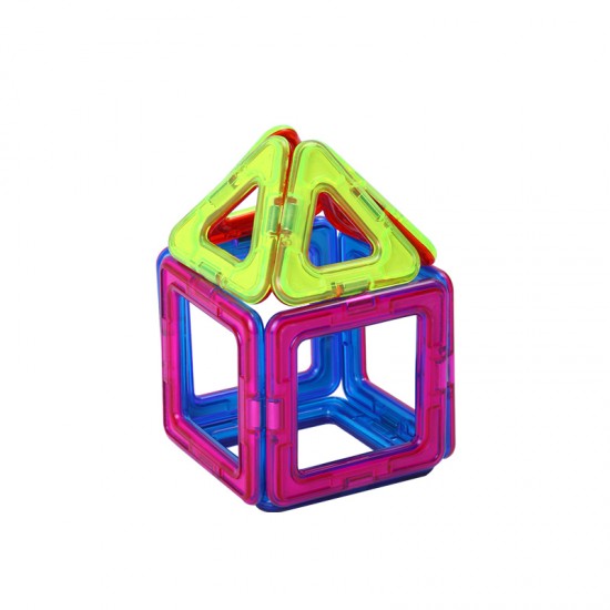 2021 Newest ABS blocks toys educational kids games Big size 46PCS Magical Model Magnetic Building Blocks Toys