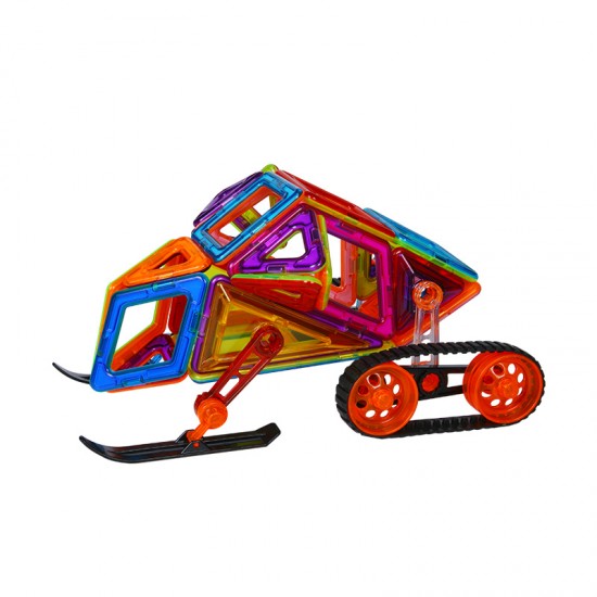 2021 Newest ABS blocks toys educational kids games Big size 56PCS Magical Model Magnetic Building Blocks Toys