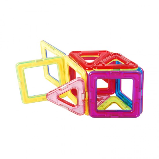 2021 Newest ABS blocks toys educational kids games Big size 56PCS Magical Model Magnetic Building Blocks Toys