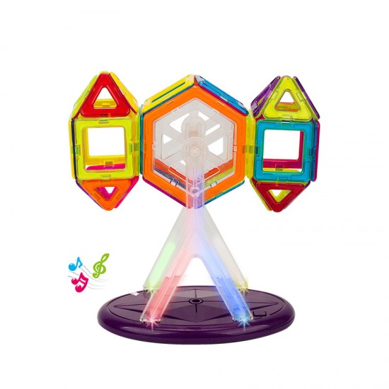 brand ABS 3D DIY magical magentic building blocks early eduction puzzle magnetic plastic toys