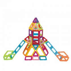 ABS plastic material Magic Magnetic Russian Tetris Cube Magnetic building blocks 3D DIY Tetris magnetic cube toys