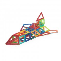 Magnetic building block puzzle toys for kids Playmager toy building blocks brick mini size 158PCS with magnet for kids