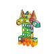 Magnetic building block puzzle toys for kids Playmager toy building blocks brick mini size 158PCS with magnet for kids