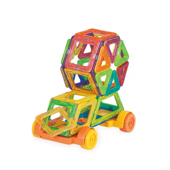 Magnetic building block puzzle toys for kids Playmager toy building blocks brick mini size 158PCS with magnet for kids