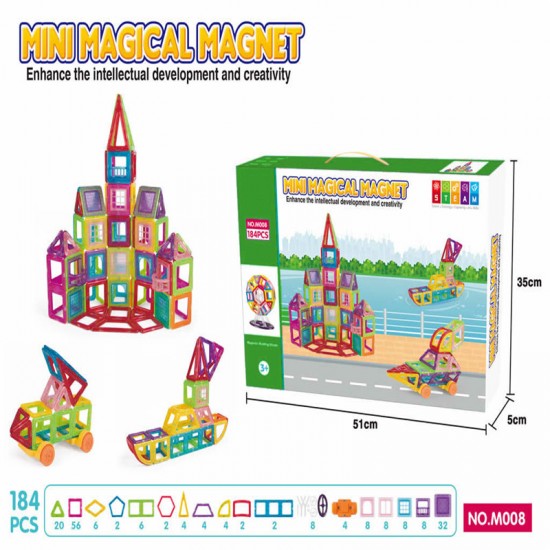 mini size transparent magical construction 3D DIY magnetic tiles magnetic building blocks magnetic tiles toys for kids
