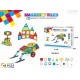 48PCS ABS Plastic construction blocks magnetic tiles toys
