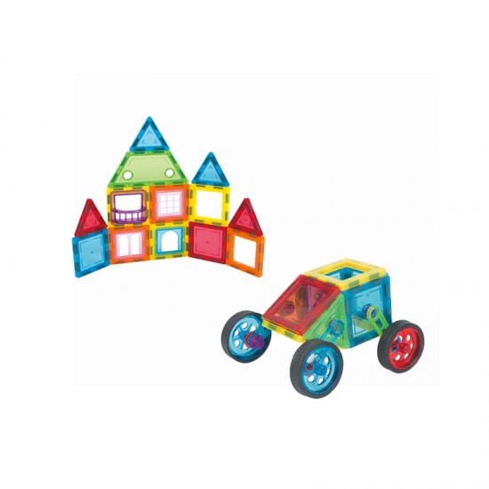 48PCS ABS Plastic construction blocks magnetic tiles toys