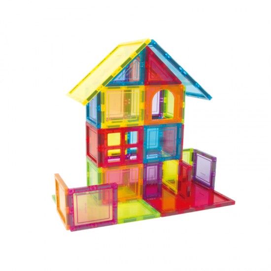 Big size brand ABS plastic magnetic tiles 3D magnetic construction blocks DIY plastic toys