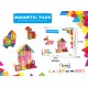 Big size brand ABS plastic magnetic tiles 3D magnetic construction blocks DIY plastic toys