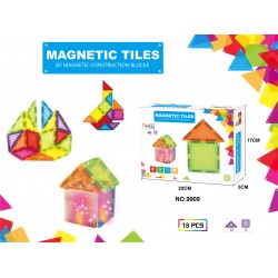 Big size brand ABS plastic magnetic tiles 3D magnetic construction blocks DIY plastic toys