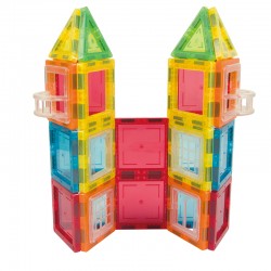 Hot sales ABS 70pcs buliding blocks magnet tiles magnetic constructions blocks tiles plastic toys