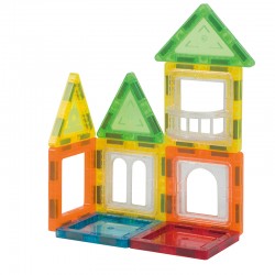 No9911 New hot sales 22pcs magentic tiles magentic construction blocks tiles toys