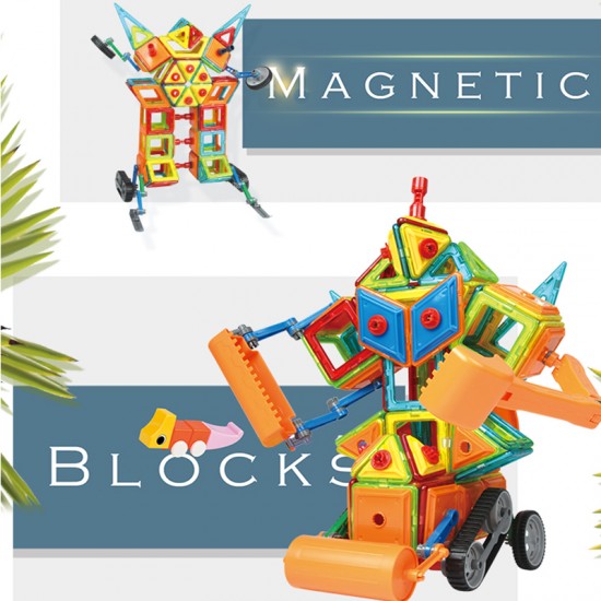 ABS blocks educational toys for children Magical Model Magnetic Building Blocks Toys