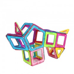 Construction Toy kids Educational Plastic Building Blocks Toys Magnetic Blocks Tiles for kids colorful blocks building toy