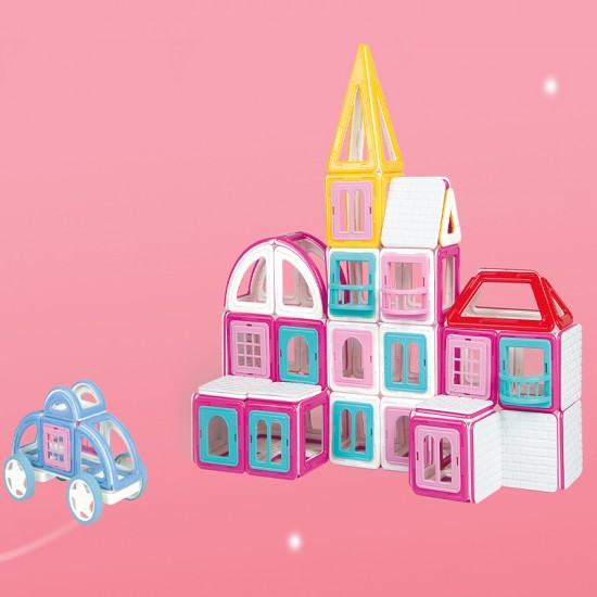 Hot Sale Montessori Faction Shape Developmental Magnetic Toys magnetic building blocks