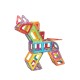 Magnetic Blocks Tiles for kids colorful blocks building toy Educational Games Magnetic Building Tiles Toys